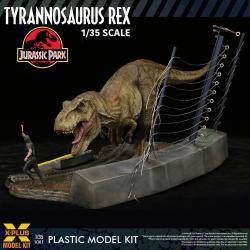 Jurassic Park Plastic Model Kit 1/35 Tyrannosaurus Rex 42 cm X-Plus 