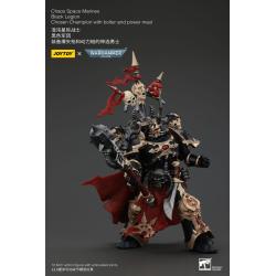 Warhammer 40k Actionfigur Chaos Space Marines Black Legion Chosen Champion with bolter and power maul 20 cm  Joy Toy (CN)