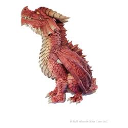 DRAGONES Y MAZMORRAS Replicas of the Realms Estatua tamaño real Red Dragon Wyrmling 73 cm