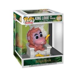 El libro de la selva POP! Deluxe Vinyl Figura King Louie on throne 13 cm funko