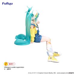 Hatsune Miku Estatua PVC Noodle Stopper Hatsune Miku Lollipop 15 cm FURYU