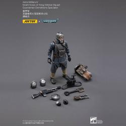 Warhammer 40k Figura 1/18 Death Korps of Krieg Veteran Squad Guardsman Demolitions Specialist 10 cm  Joy Toy (CN) 