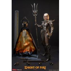 Knight of Fire Action Figure 1/6 Silver Edition 30 cm