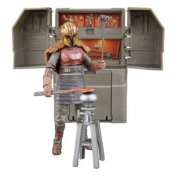 Star Wars The Mandalorian Vintage Collection The Armorer\'s Forge con The Armorer (Lakeside Covert World) HASBRO