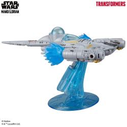 Star Wars x Transformers Figura The Mandalorian / N-1 Starfighter 19 cm HASBRO