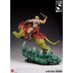 Masters of the Universe Statue He-Man and Battle Cat Classic Deluxe 59 cm
