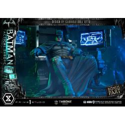 DC Comics Estatua 1/3 Throne Legacy Collection Batman Tactical Throne Deluxe Bonus Version 57 cm Prime 1 Studio