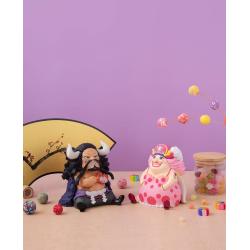 One Piece Estatua PVC Look Up Kaido the Beast & Big Mom 11 cm (with Gourd & Semla) Megahouse