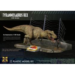 Jurassic Park Plastic Model Kit 1/35 Tyrannosaurus Rex 42 cm X-Plus