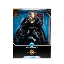 DC The Flash Movie Estatua Batman Multiverse Unmasked (Gold Label) 30 cm McFarlane Toys 