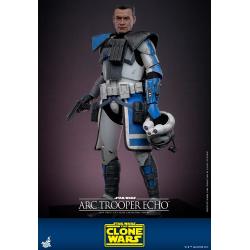 Star Wars:: The Clone Wars Figura 1/6 Arc Trooper Echo 30 cm