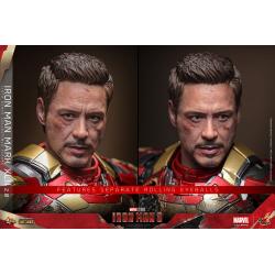 Iron Man 3 Figura Movie Masterpiece Diecast 1/6 Iron Man Mark XLII (2.0) 32 cm HOT TOYS