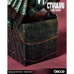 H.P. Lovecraft Cthulhu Mythos Hucha Estatua Cthulhu (Original Color) 24 cm GECCO