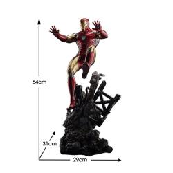 Pack Estatuas Iron Man Mark 85 & Rescue Mark 49 Queen Studios