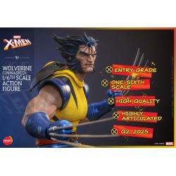 Marvel X-Men Figura 1/6 Lobezno (Unmasked) 28 cm Hono Studio