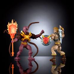 Masters of the Universe x Stranger Things Origins Pack de 2 Figuras He-Man & Vecna 14 cm  Mattel