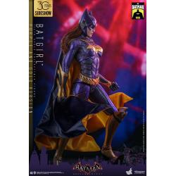 Batman Arkham Knight Figura Videogame Masterpiece 1/6 Batgirl (Purple and Gold Version) Exclusive 30 cm HOT TOYS