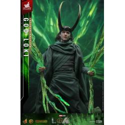 Hot Toys DX41AE Marvel Loki Collectible Action Figurine 1/6 God Loki (Artisan Edition) 31cm