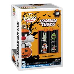 Looney Tunes POP! Television Vinyl Figura Halloween Sylvester w/Pumpkin 9 cm FUNKO