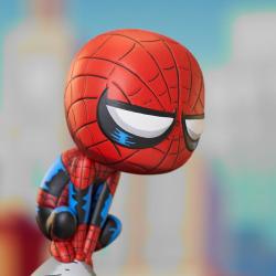 Marvel Animated Estatua SpiderMan on Chimney 15 cm DIAMOND SELECT