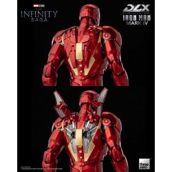 Infinity Saga Figura 1/12 DLX Iron Man Mark 4 17 cm ThreeZero