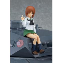 Girls und Panzer Figura Figma Miho Nishizumi School Uniform Ver.
