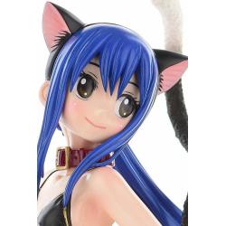 Fairy Tail Estatua 1/6 Wendy Marvell Black Cat Gravure Style 23 cm