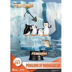 Penguins of Madagascar D-Stage PVC Diorama Skipper, Kowalski, Private & Rico 14 cm