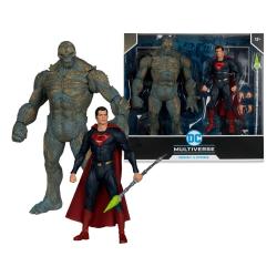 Batman v Superman: El amanecer de la justicia DC Multiverse Pack de 2 Figuras Mega Doomsday & Superman McFarlane Toys