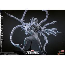 SpiderMan 2 Figura Video Game Masterpiece 1/6 Peter Parker (Anti-Venom Suit) 30 cm HOT TOYS