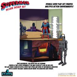 Superman The Mechanical Monsters (1941) Figuras 5 Points Deluxe Box Set 10 cm
