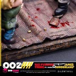 Silent Hill Diorama PVC DioCube Silent Hill 2 Red Pyramid Thing Vs James Sunderland Ft. Maria 15 cm  Figurama Collectors 