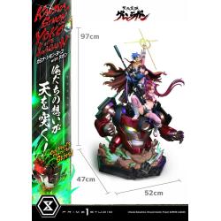 Gurren Lagann Estatua Ultimate Premium Masterline Series 1/4 Kamina, Simon & Yoko with Lagann Deluxe Bonus Version 97 cm