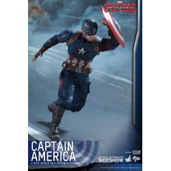 Captain America Civil War Figura Movie Masterpiece 1/6 Captain America 31 cm
