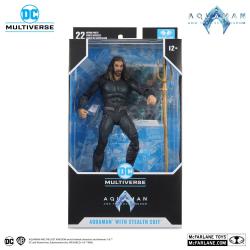 Aquaman y el Reino Perdido Figura DC Multiverse Aquaman with Stealth Suit 18 cm McFarlane Toys