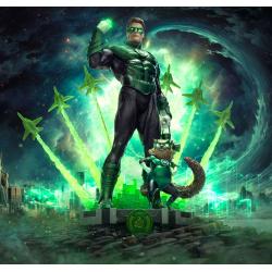 DC Comics Art Scale Deluxe Statue 1/10 Green Lantern Unleashed 24 cm