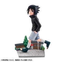 Naruto Shippuden G.E.M. Series Estatua PVC Sasuke Uchiha GO! 14 cm Megahouse