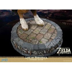 The Legend of Zelda Breath of the Wild Statue Link on Horseback 56 cm F4F