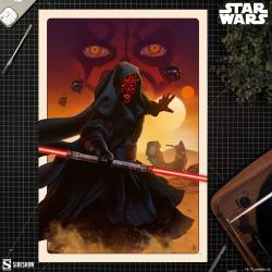 Star Wars Litografia Darth Maul: The Phantom Menace 41 x 61 cm - sin marco