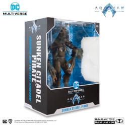 Aquaman y el Reino Perdido Figura Megafig DC Multiverse Sunken Citadel Pirate 30 cm McFarlane Toys 