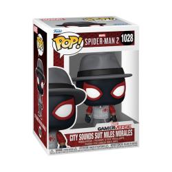 Spiderman 2 POP! Games Vinyl Figura City Sounds Miles 9 cm FUNKO