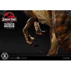 Velociraptor BOCA CERRADA Jurassic Park Estatua Prime Collectibles 1/10  19 cm Parque Jurasico PRIME 1 STUDIO