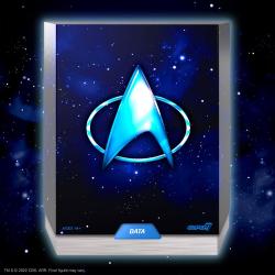 Star Trek: The Next Generation Figura Ultimates Lieutenant Commander Data 18 cm Super7 