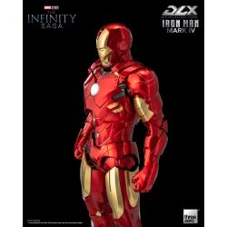 Infinity Saga Figura 1/12 DLX Iron Man Mark 4 17 cm ThreeZero