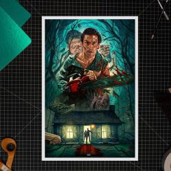 Evil Dead 2 Litografia Ash Williams 46 x 61 cm - sin marco SIDESHOW