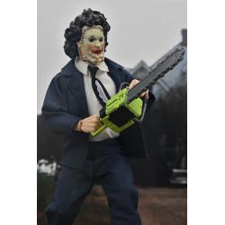 La Matanza de Texas Figura Clothed Leatherface (Pretty Woman Mask) 50 Aniversario 20 cm NECA