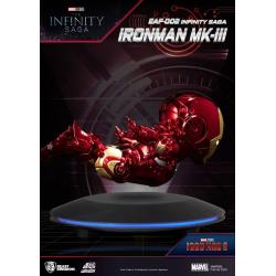 Iron Man 3 Estatua con luz Egg Attack Iron Man Mark III The First Ten Years Edition 16 cm