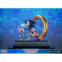 Sonic the Hedgehog Estatua 30 aniversario 41 cm First 4 Figures