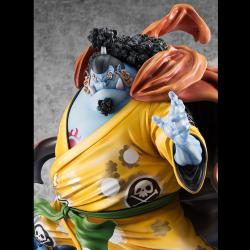 One Piece Estatua PVC Portrait Of Pirates SA-MAXIMUM Knight of the Sea Jinbe Limited Reprint 25 cm Megahouse 