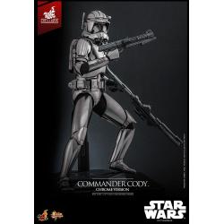 Star Wars Figura Movie Masterpiece 1/6 Commander Cody (Chrome Version) Hot Toys Exclusive 30 cm  HOT TOYS